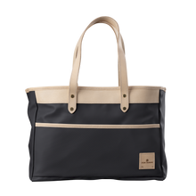 Load image into Gallery viewer, Bebita - Black Coated Canvas Front Angle in Color 'Black Coated Canvas'