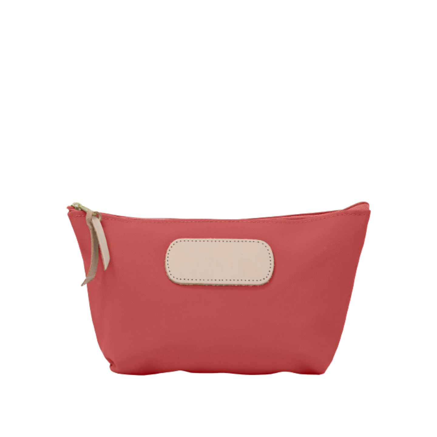Grande - Coral Coated Canvas Front Angle in Color 'Coral Coated Canvas'