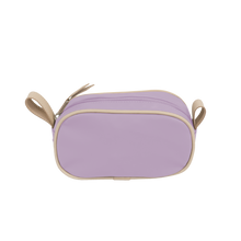 Load image into Gallery viewer, Junior Shave Kit - Lilac Coated Canvas Front Angle in Color 'Lilac Coated Canvas'