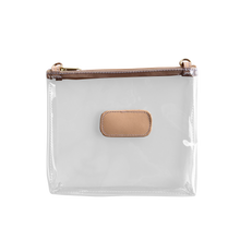 Load image into Gallery viewer, Medium Trinity Pouch - Clear Front Angle in Color 'Clear'