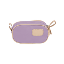 Load image into Gallery viewer, Junior Shave Kit - Lilac Coated Canvas Front Angle in Color 'Lilac Coated Canvas'