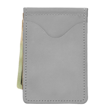 Load image into Gallery viewer, McClip - Steel Leather Front Angle in Color 'Steel Leather'