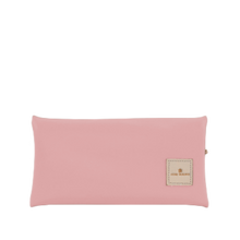 Load image into Gallery viewer, Large Pouch Back Angle in Color 'Rose Coated Canvas'