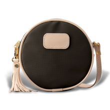 Load image into Gallery viewer, Luna - Espresso Coated Canvas Front Angle in Color 'Espresso Coated Canvas'
