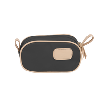 Load image into Gallery viewer, Junior Shave Kit - Charcoal Coated Canvas Front Angle in Color 'Charcoal Coated Canvas'