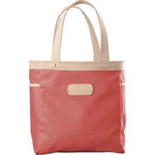 Load image into Gallery viewer, Left Bank - Coral Coated Canvas Front Angle in Color 'Coral Coated Canvas'