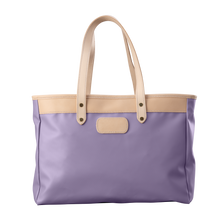 Load image into Gallery viewer, Bebita - Lilac Coated Canvas Front Angle in Color 'Lilac Coated Canvas'