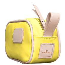 Load image into Gallery viewer, Junior Shave Kit - Lemon Coated Canvas Front Angle in Color 'Lemon Coated Canvas'