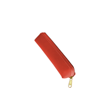 Load image into Gallery viewer, Bolsa - Cherry Leather Front Angle in Color 'Cherry Leather'