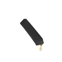 Load image into Gallery viewer, Bolsa - Black Leather Front Angle in Color 'Black Leather'