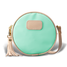 Load image into Gallery viewer, Luna - Mint Coated Canvas Front Angle in Color 'Mint Coated Canvas'