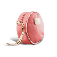 Load image into Gallery viewer, Luna - Coral Coated Canvas Front Angle in Color 'Coral Coated Canvas'