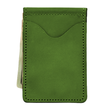 Load image into Gallery viewer, McClip - Shamrock Leather Front Angle in Color 'Shamrock Leather'