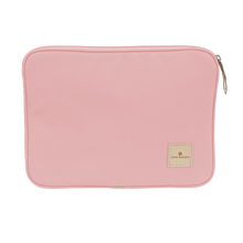 Load image into Gallery viewer, 13" Computer Case - Rose Coated Canvas Front Angle in Color 'Rose Coated Canvas'