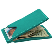 Load image into Gallery viewer, McClip - Caribbean Leather Front Angle in Color 'Caribbean Leather'