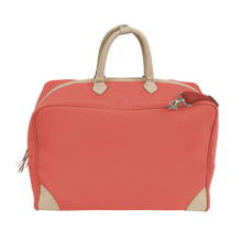 Load image into Gallery viewer, Coachman - Coral Coated Canvas Front Angle in Color 'Coral Coated Canvas'