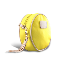 Load image into Gallery viewer, Luna - Lemon Coated Canvas Front Angle in Color 'Lemon Coated Canvas'