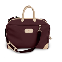 Load image into Gallery viewer, Coachman - Burgundy Coated Canvas Front Angle in Color 'Burgundy Coated Canvas'