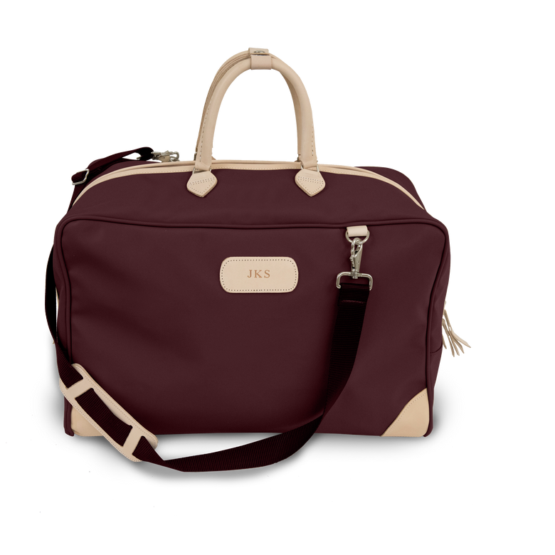 Coachman - Burgundy Coated Canvas Front Angle in Color 'Burgundy Coated Canvas'