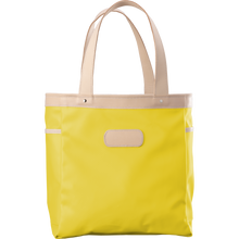 Load image into Gallery viewer, Left Bank - Lemon Coated Canvas Front Angle in Color 'Lemon Coated Canvas'