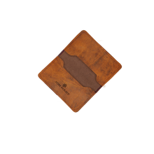 Load image into Gallery viewer, Card Case - Oiled Front Angle in Color 'Oiled'