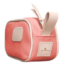 Load image into Gallery viewer, Junior Shave Kit - Coral Coated Canvas Front Angle in Color 'Coral Coated Canvas'