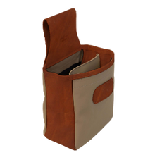 Load image into Gallery viewer, Sidekick - Saddle Coated Canvas Front Angle in Color 'Saddle Coated Canvas'