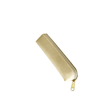 Load image into Gallery viewer, Bolsa - Champagne Leather Front Angle in Color 'Champagne Leather'