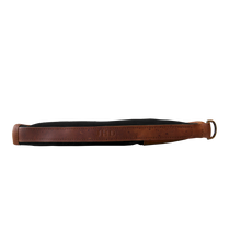 Load image into Gallery viewer, Large Revolver Case - Black Coated Canvas Front Angle in Color 'Black Coated Canvas'