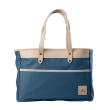 Load image into Gallery viewer, Bebita - French Blue Coated Canvas Front Angle in Color 'French Blue Coated Canvas'