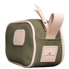 Load image into Gallery viewer, Junior Shave Kit - Moss Coated Canvas Front Angle in Color 'Moss Coated Canvas'