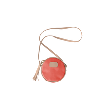 Load image into Gallery viewer, Luna - Coral Coated Canvas Front Angle in Color 'Coral Coated Canvas'