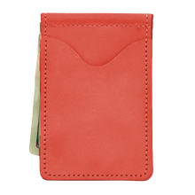 Load image into Gallery viewer, McClip - Salmon Leather Front Angle in Color &#39;Salmon Leather&#39;
