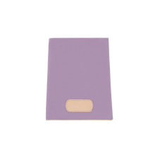 Load image into Gallery viewer, Executive Folder - Lilac Coated Canvas Front Angle in Color 'Lilac Coated Canvas'