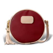 Load image into Gallery viewer, Luna - Red Coated Canvas Front Angle in Color 'Red Coated Canvas'