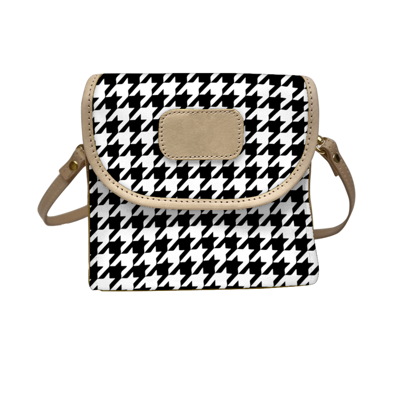 Color 'Houndstooth Coated Canvas'