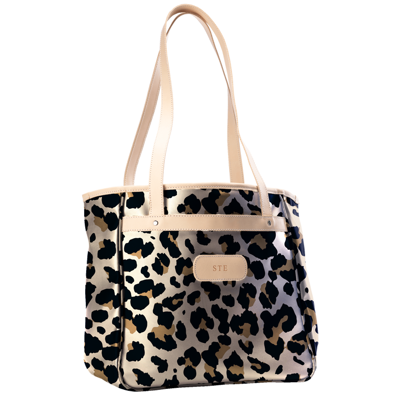 Color 'Leopard Coated Canvas'