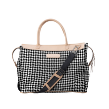 Load image into Gallery viewer, Color &#39;Houndstooth Coated Canvas&#39;
