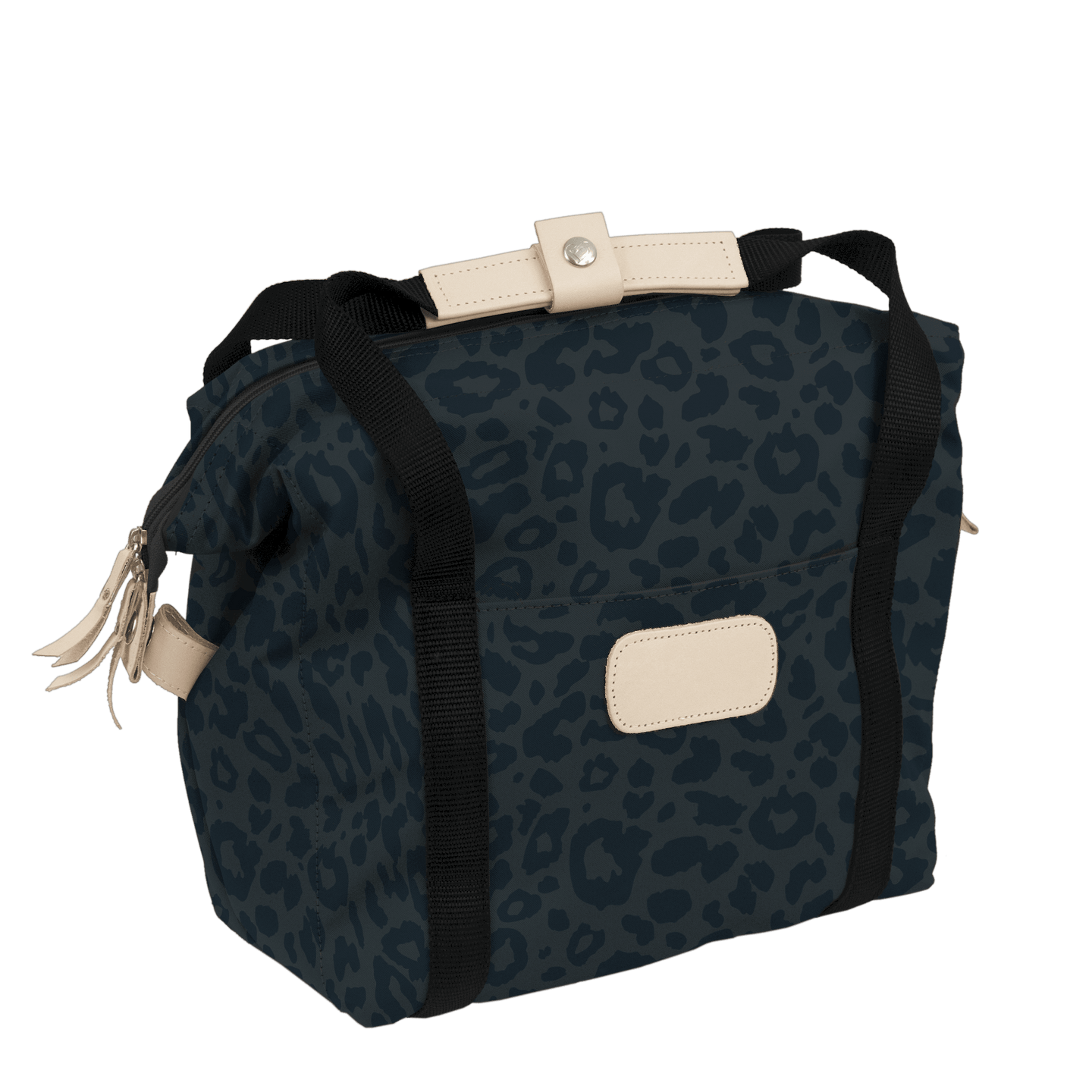 Color 'Dark Leopard Coated Canvas'