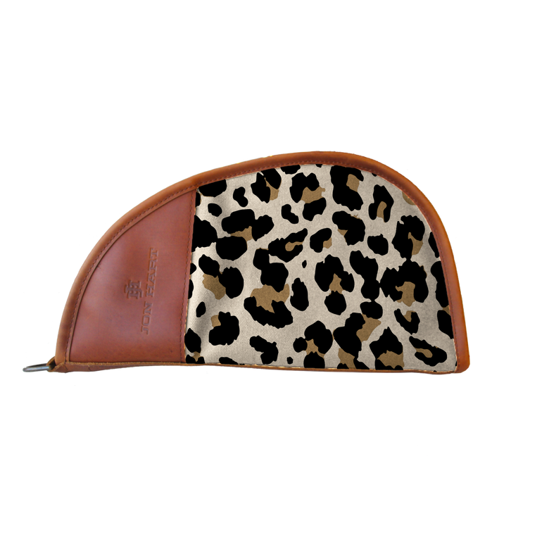 Color 'Leopard Coated Canvas'
