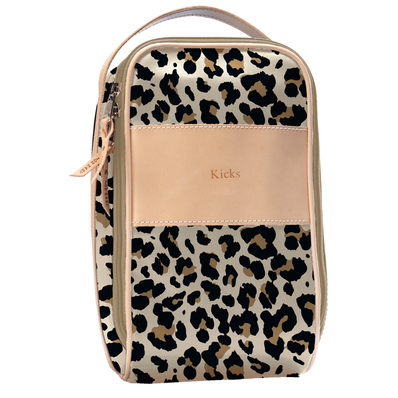 Color 'Leopard Coated Canvas'