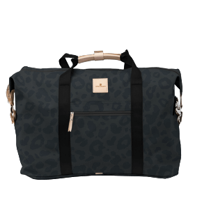 Color 'Dark Leopard Coated Canvas'