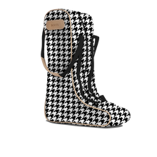Load image into Gallery viewer, Color &#39;Houndstooth Coated Canvas&#39;
