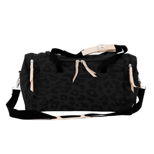 Color 'Dark Leopard Coated Canvas'