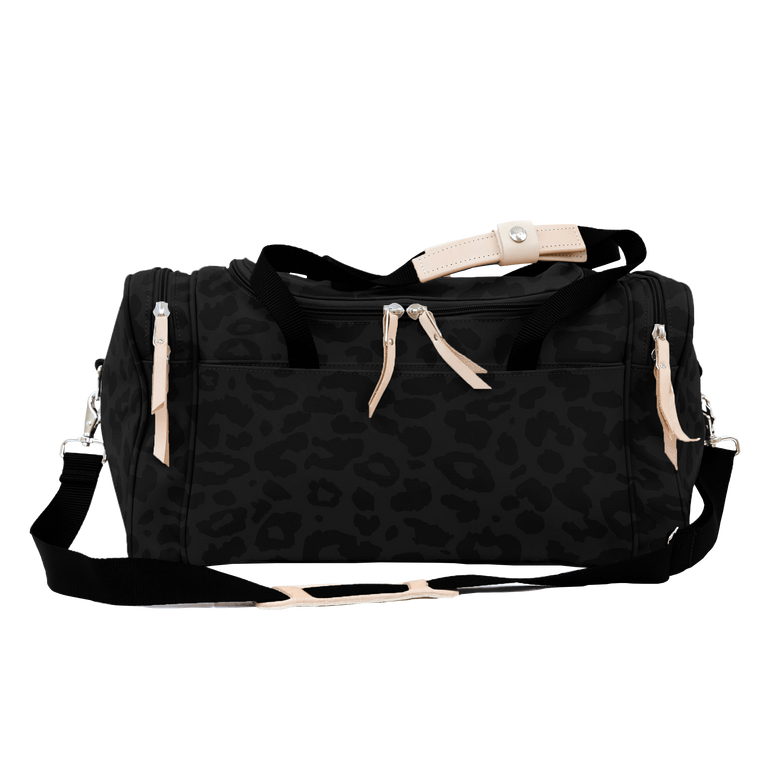 Color 'Dark Leopard Coated Canvas'