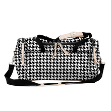 Load image into Gallery viewer, Color &#39;Houndstooth Coated Canvas&#39;
