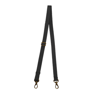 Adjustable Strap 1" - Black Leather 'Black Leather'