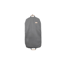 Load image into Gallery viewer, 50&quot; Garment Bag - Slate Coated Canvas Front Angle in Color &#39;Slate Coated Canvas&#39;

