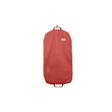 Load image into Gallery viewer, 50&quot; Garment Bag - Coral Coated Canvas Front Angle in Color &#39;Coral Coated Canvas&#39;
