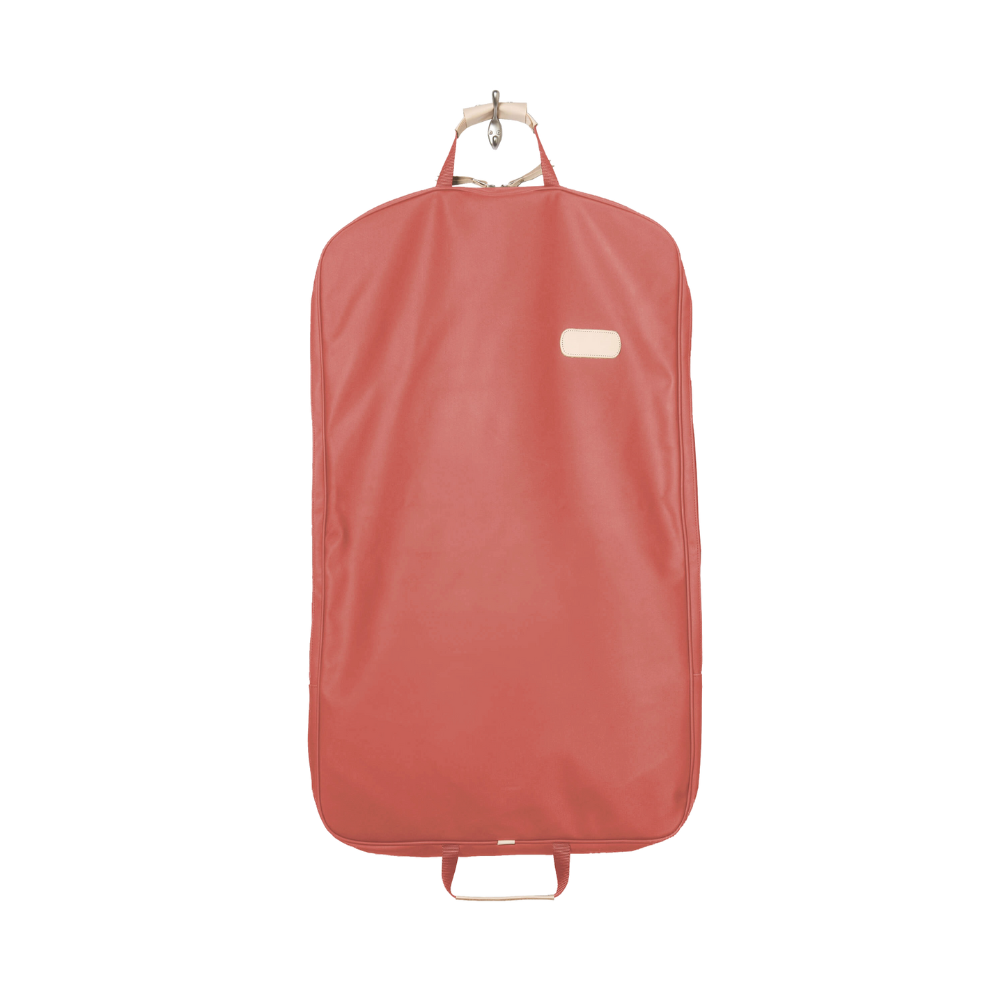 Mainliner - Coral Coated Canvas Front Angle in Color 'Coral Coated Canvas'